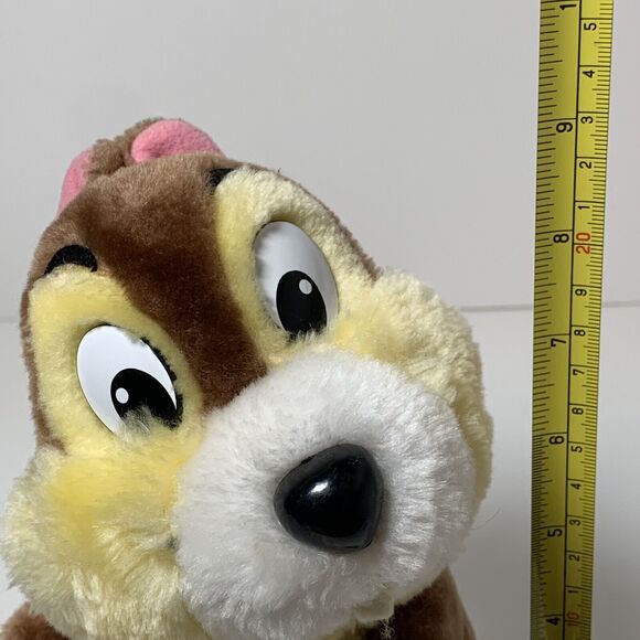 Vintage Disneyland Walt Disney World Chip 9” Plush Toy Chipmunk - Picture 6 of 8